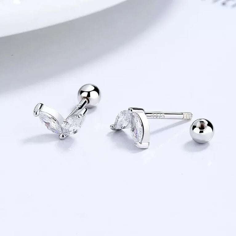 Lily stainless steel earrings