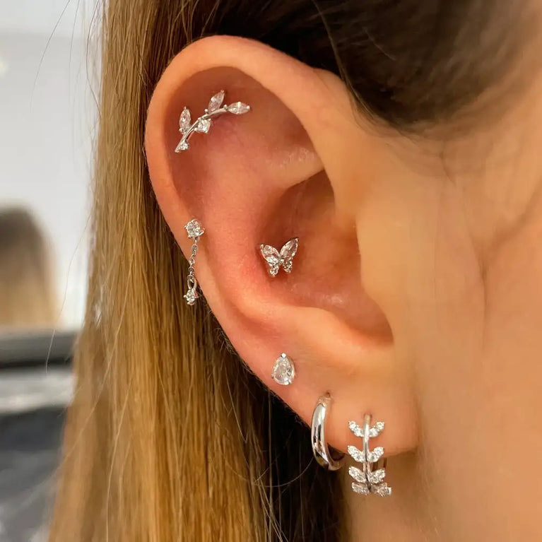 Modern jewelry earrings