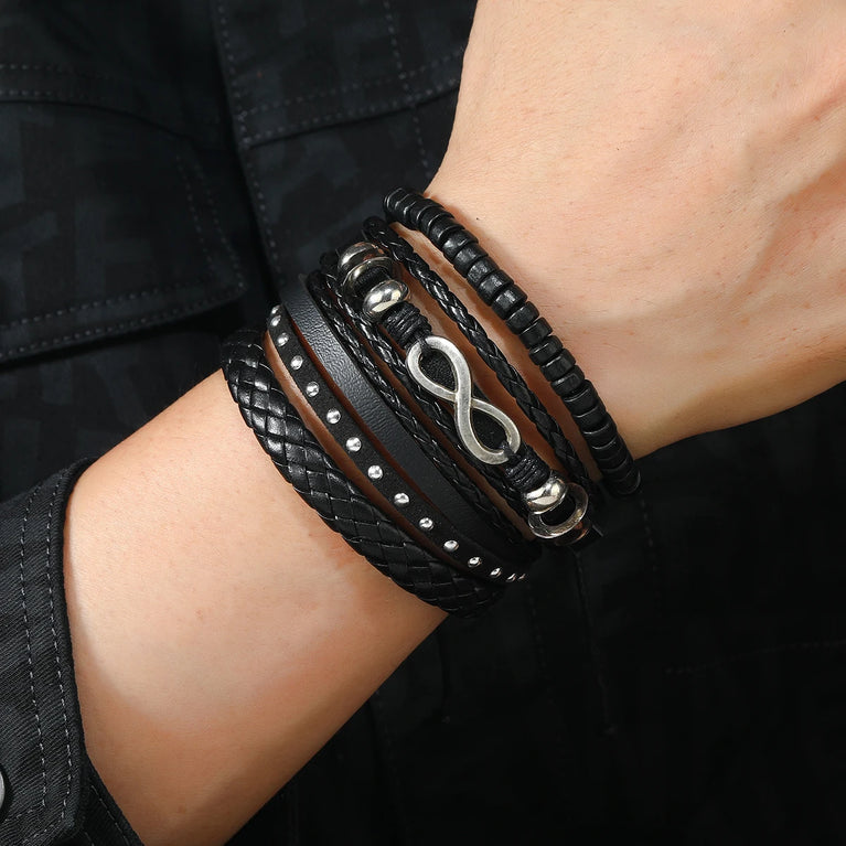 Johnny leather bracelet