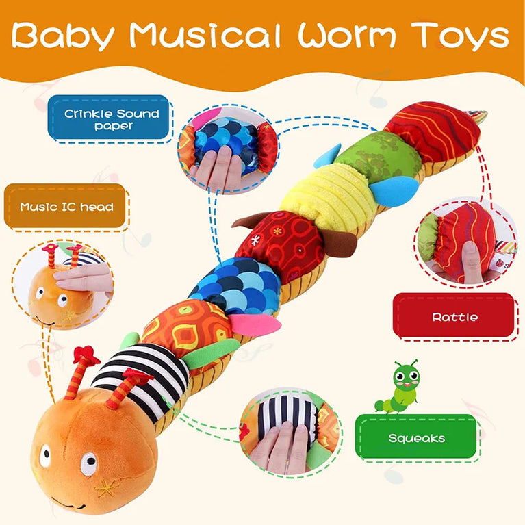 Soft educational toys for babies