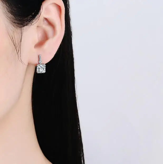 Luna zircon earrings