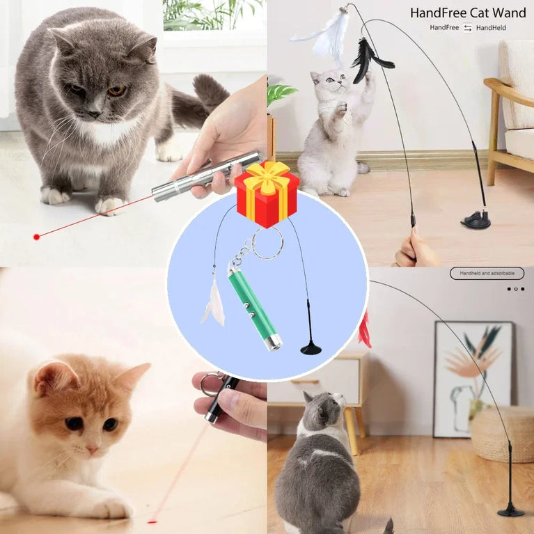 Smart Electric Cat Ball Toys Automatic