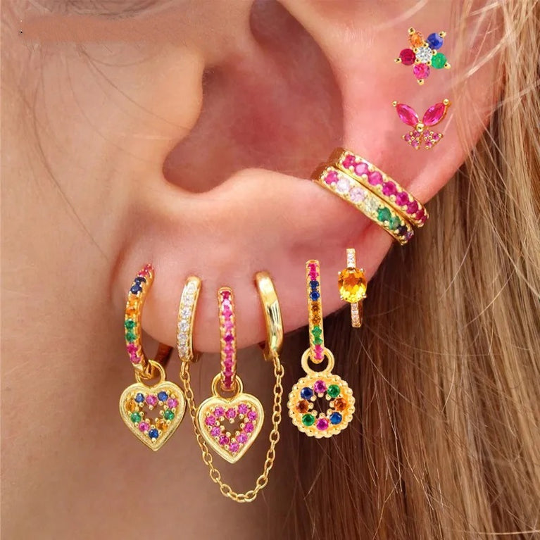 Earrings Set For Women Ear Cuffs