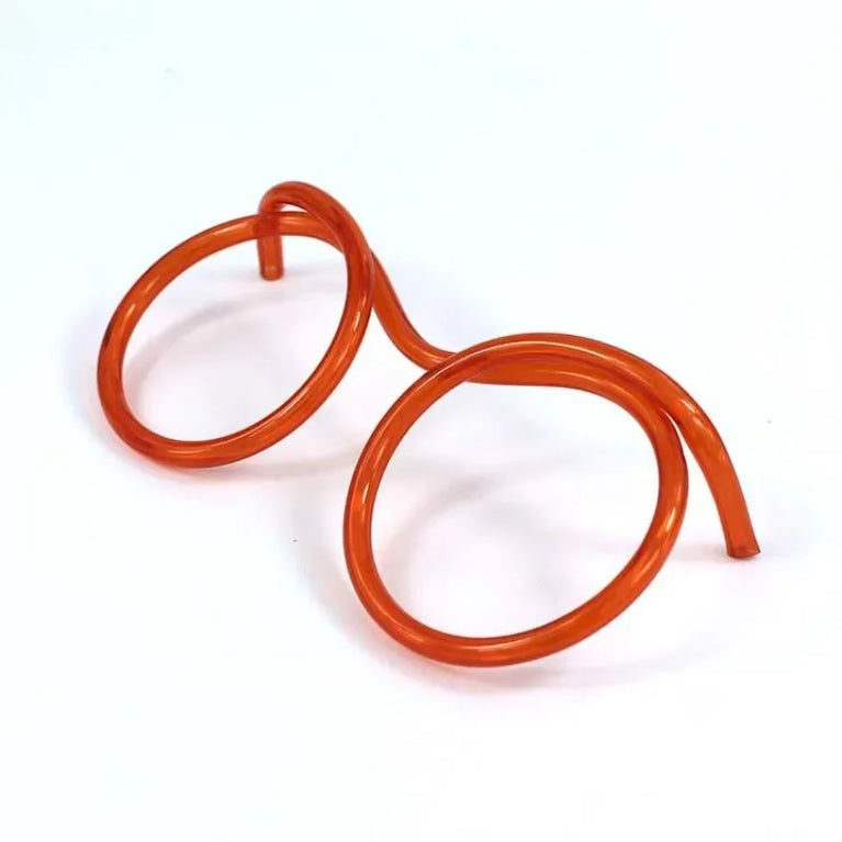 Soft and funny straw glasses